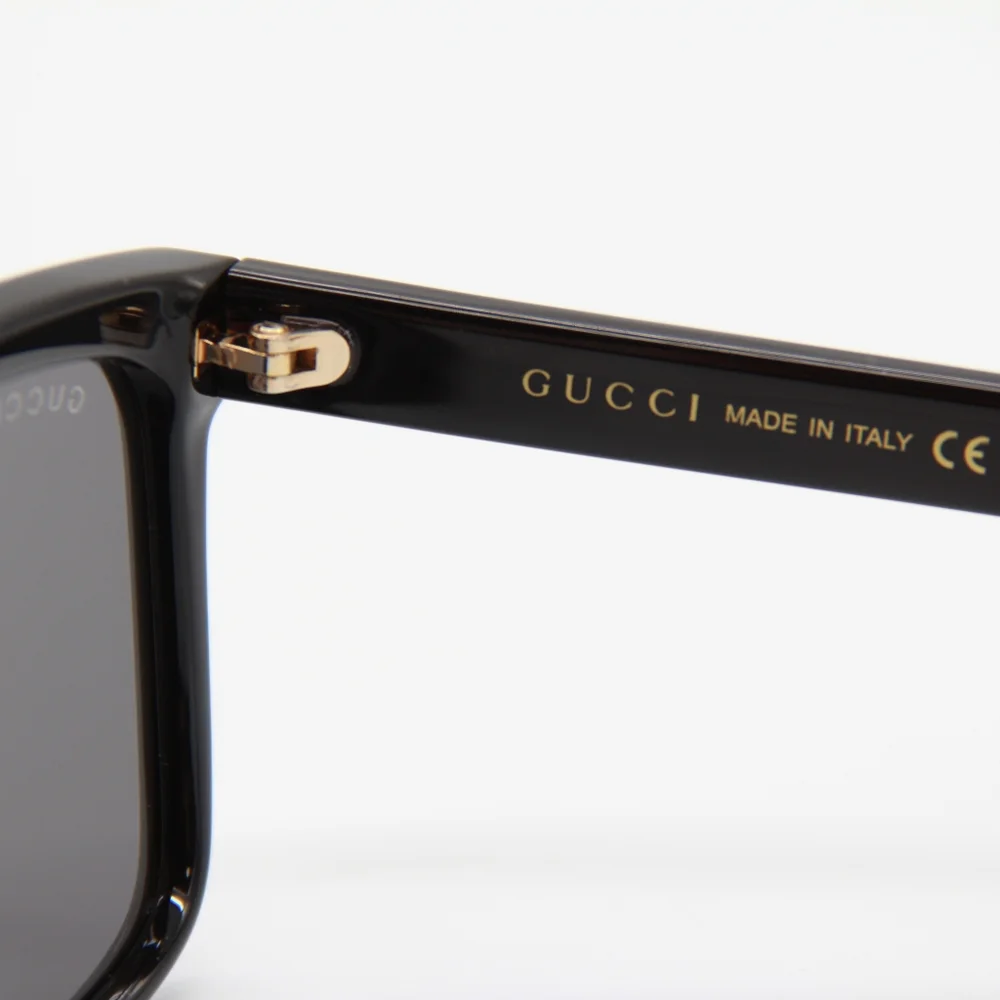 NEW GUCCI SUNGLASSES GG0748S 001 BLACK MEN GUCCI EYEWEAR